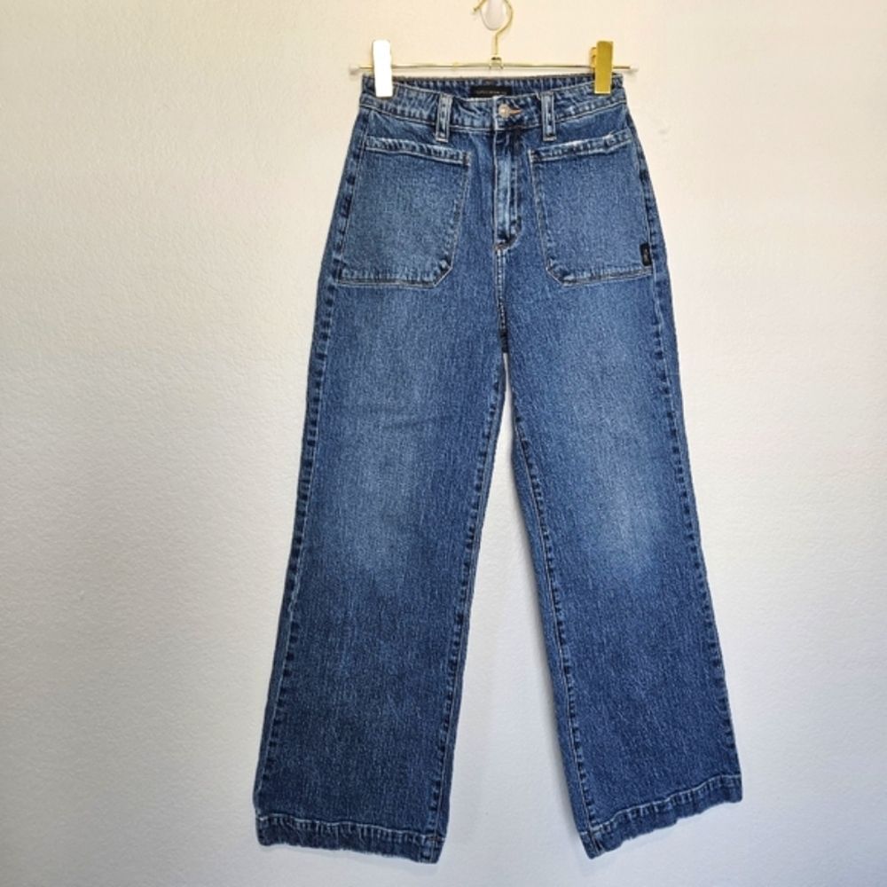 Silver Jeans | Vintage Patch Pocket Wide Leg Denim Jeans, Womens 26 - Picture 6 of 7
